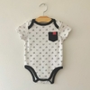 BODY - CALVIN KLEIN - TALLE 0 A 3 MESES - BLANCO LEYENDA CK - NUEVO !!