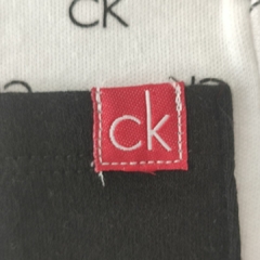 BODY - CALVIN KLEIN - TALLE 0 A 3 MESES - BLANCO LEYENDA CK - comprar online