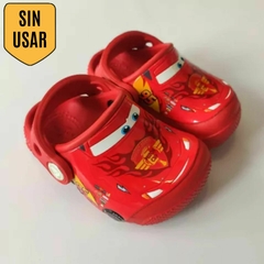 CROCS - CROCS - TALLE AR 18/19 - ROJAS MOTIVO CARS