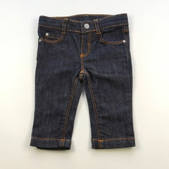 PANTALÓN - PETIT BATEAU - TALLE 3 MESES - JEAN AZUL