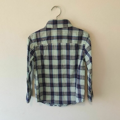 CAMISA - CARTER´S - TALLE 3 AÑOS - A CUADROS VERDE Y AZUL ML - comprar online