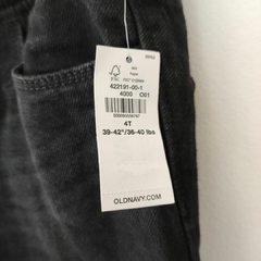 PANTALÓN - OLD NAVY - TALLE 4 AÑOS - JEAN NEGRO CON POLAR INTERIOR - comprar online