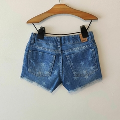 SHORT - CHEEKY - TALLE 6 AÑOS - JEAN AZUL MOTIVO ESTRELLAS - comprar online