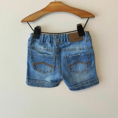 SHORT - MINIMIMO - TALLE 15 A 18 MESES - JEAN AZUL - comprar online