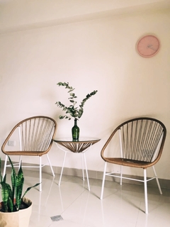 Combo Asuncion 2 sillas + mesa redonda - tienda online