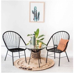 Combo Asuncion 2 sillas + mesa redonda - comprar online