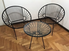 Combo Capri 2 sillas + mesa redonda en internet