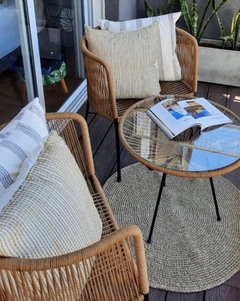 Combo 2 sillas Gervasoni + mesa redonda - comprar online