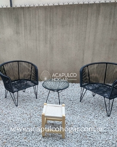 Combo 2 sillones Gervasoni (TAMAÑO L) + mesa redonda en internet