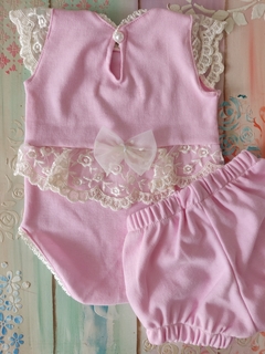 Conjunto Lucia rosa - comprar online