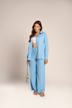 Camisa Sarah - Azul - comprar online