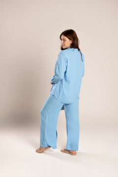 Camisa Sarah - Azul - Ressoa | Shop Now