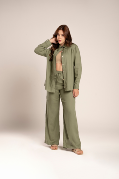 Calça Sarah - Verde Militar - comprar online