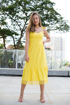 Vestido Denise - Amarelo Citrino - Ressoa | Shop Now