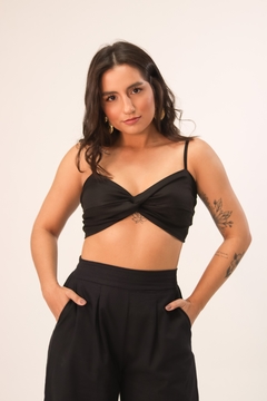 Top Bruna - Preto - comprar online