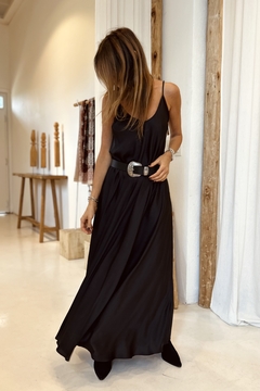 VESTIDO MALONE NEGRO - brenda shedden