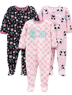 Pack ositos x3, Floral, Sister y Panda - Simple Joys By Carter's