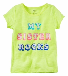 Remera Sister Rock - CARTER'S