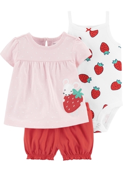 Trio Vestido Frutillitas - Carter'S