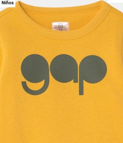 Buzo Amarillo Logo - GAP - comprar online