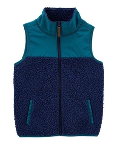 Chaleco Sherpa Azul - Carter´s