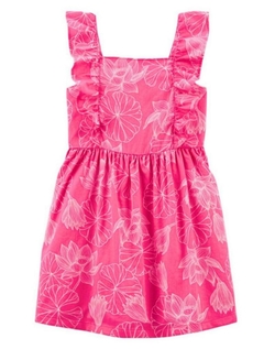 Vestido Rosa Ruffle - Carter´S