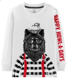 Remera Happy Wolf-Carter's