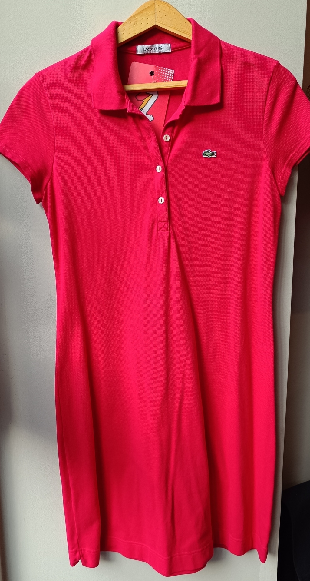 VESTIDO ROJO LACOSTE 40 Comprar en Zwap