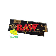 Papel Raw Black 1 1/4