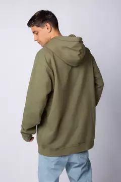 BUZO CANGURO DEW VERDE MILITAR - tienda online