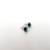 Aros plata redondo SW azul marino en internet