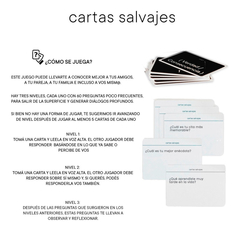 Cartas Salvajes - LaMesaRectangular