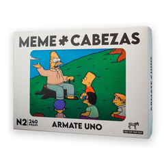 Meme Cabezas Rompecabezas N2 Edición Abuelo