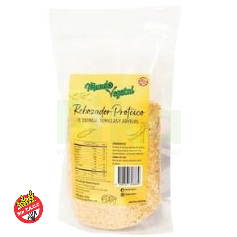 Rebozador Proteico De Quinoa, Semillas y Arvejas Mundo Vegetal 350g