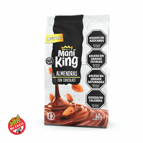 Almendras Con Chocolate Mani King 90g