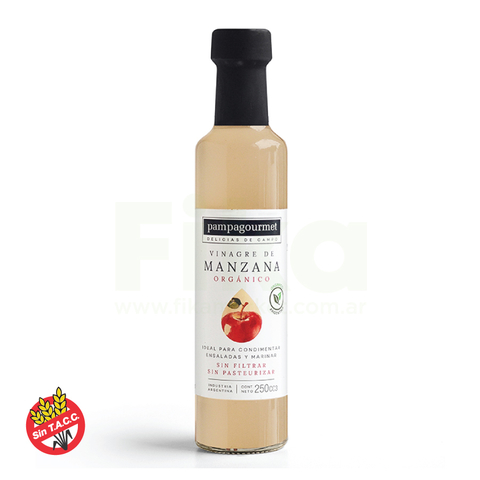 Vinagre de Manzana Orgánico Pampa Gourmet 250g