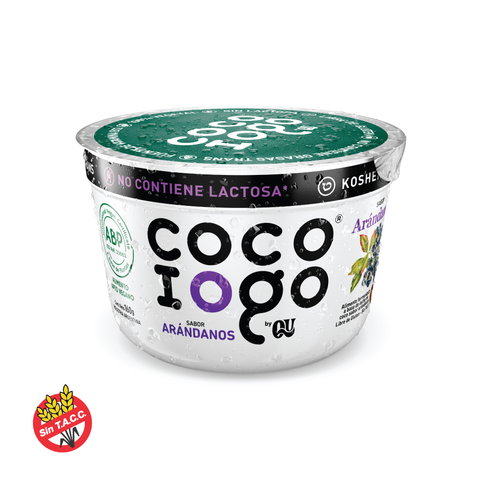 Yogur Sabor Arandanos a Base de Coco Cocoiogo 160g