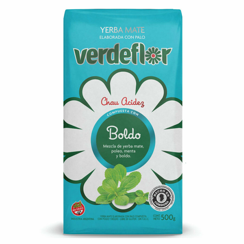 Yerba Mate Boldo Verdeflor Sin Tacc 500g