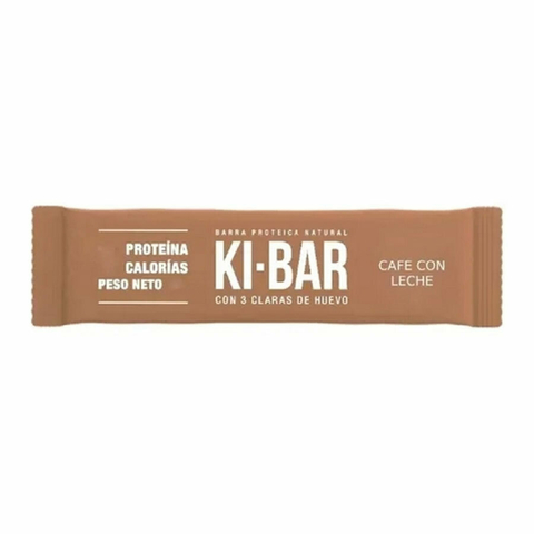 Barra Proteica Natural Sabor Café Con Leche de Coco KiBar 40g