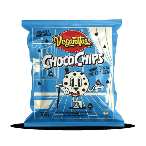 Pepas Choco Chips Con Chips de Chocolate Veganitas 200g