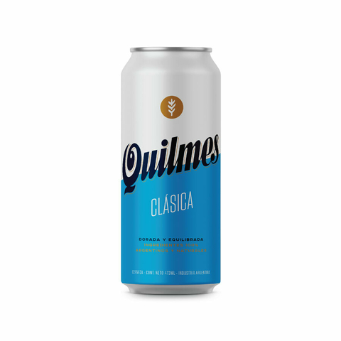 Lata Cerveza Quilmes Clasica 473cc