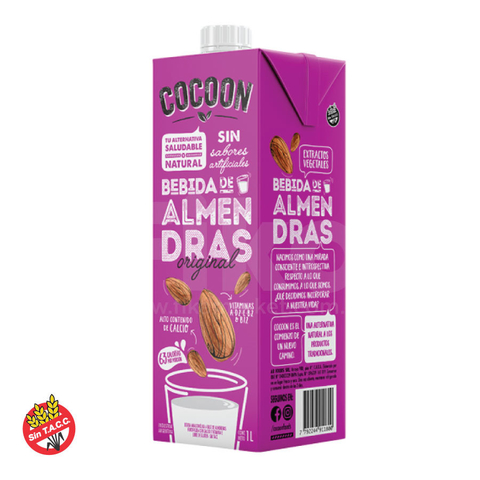 Leche De Almendras Original Cocoon 1L