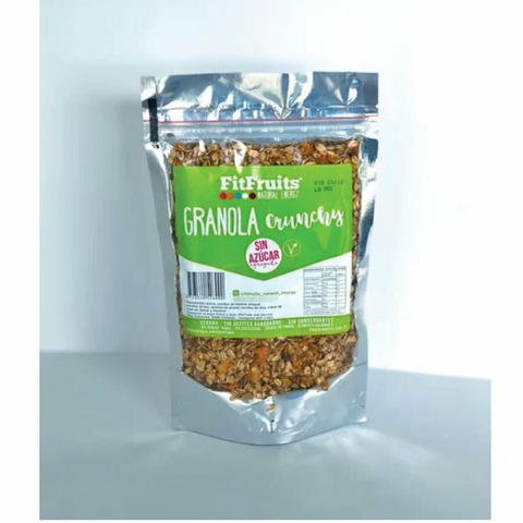 Granola Natural Crunchy Con Semillas Sin Azucar Fit Fruits 250g