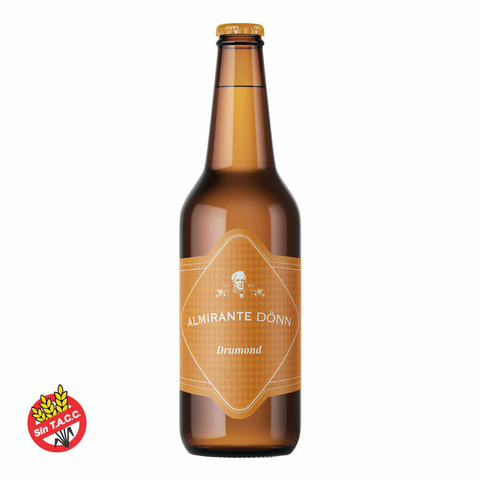 Cerveza Honey Drumond Sin Tacc Almirante Donn 350cc