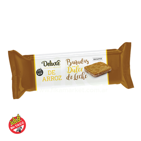 Galletas De Arroz C/Baño de Dulce De Leche Deluxe 108g