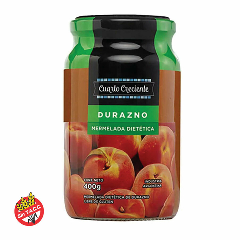 Mermelada Dietetica Durazno Cuarto Creciente 400g