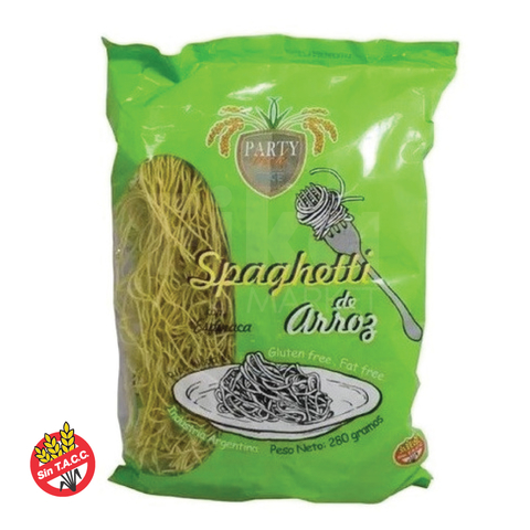 Spaghetti De Arroz Con Espinaca Party Beck 280g