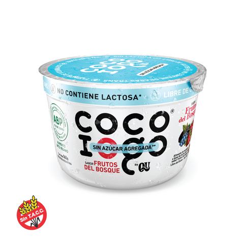 Yogur Sabor Frutos del Bosque Sin Azucar a Base de Coco Cocoiogo 160g