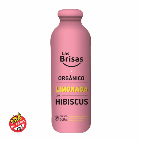 Limonada Orgánica Con Hibiscus Las Brisas 500ml