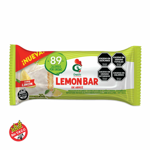 Lemon Bar De Arroz Gallo Snacks 20g